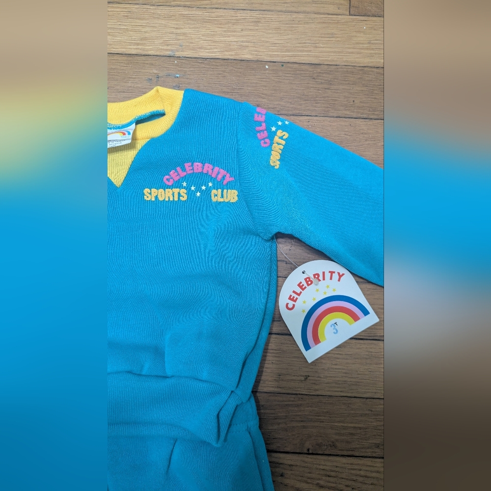 2T Vintage Sweatsuit Celebrity Sports Club